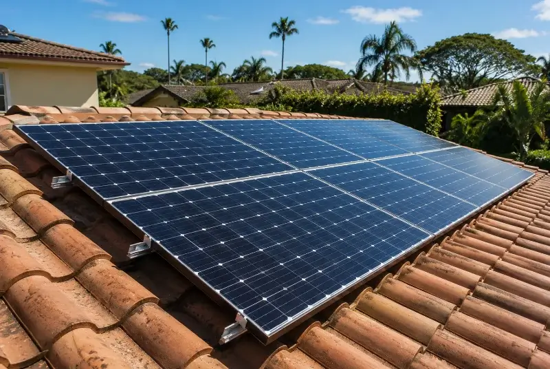 Installation de panneaux solaires à Iwuy